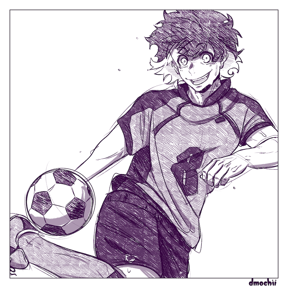 Soccer Sketch Print 3