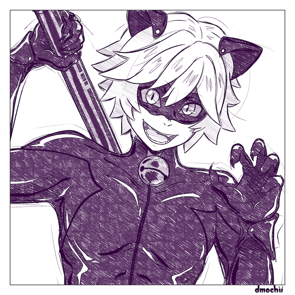 Ladybug Sketch Print