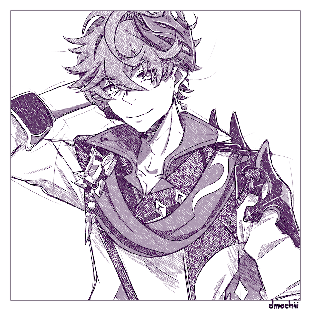 Impact Sketch Print 1