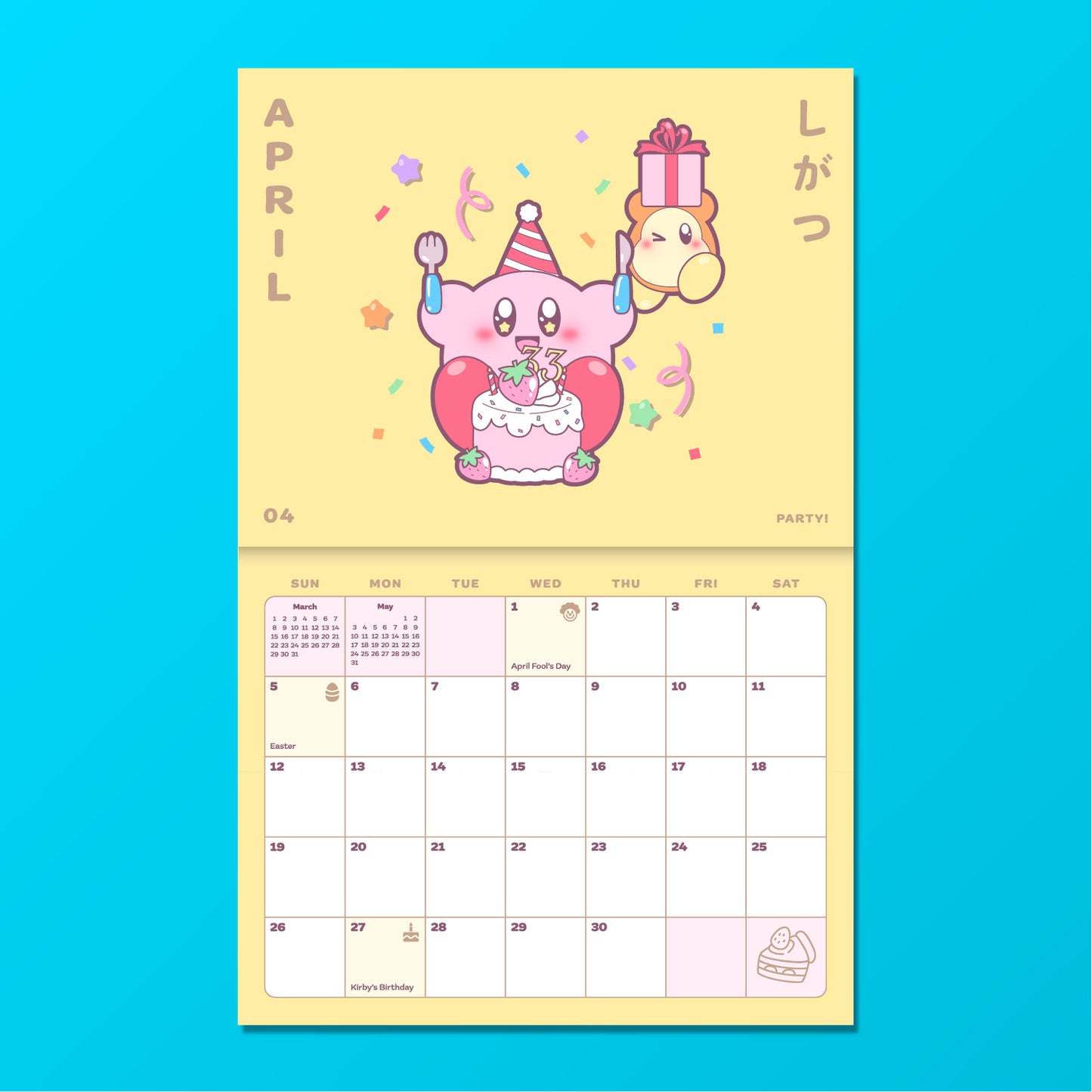 Poyo Poyo 2026 Calendar