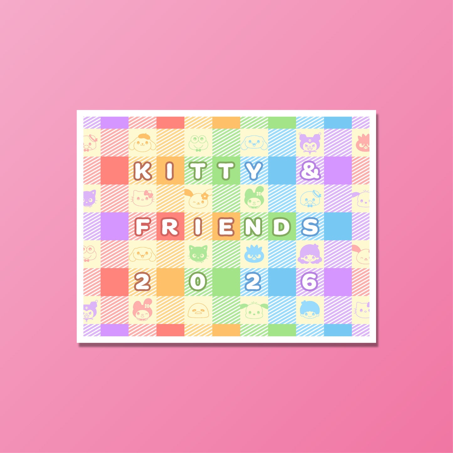 Kitty & Friends 2026 Calendar