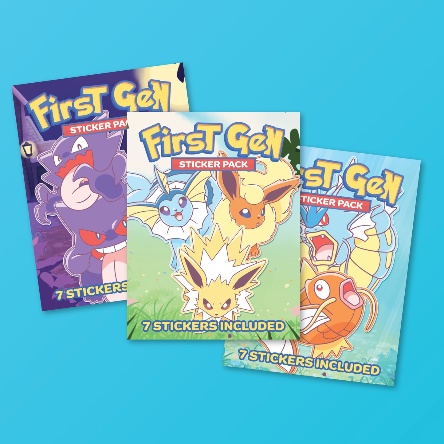 Sticker Booster Pack - Gen 1