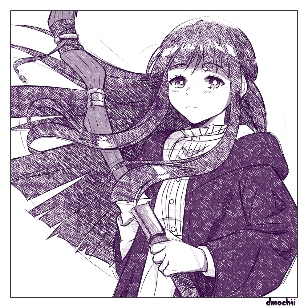 Mage Sketch Print 1