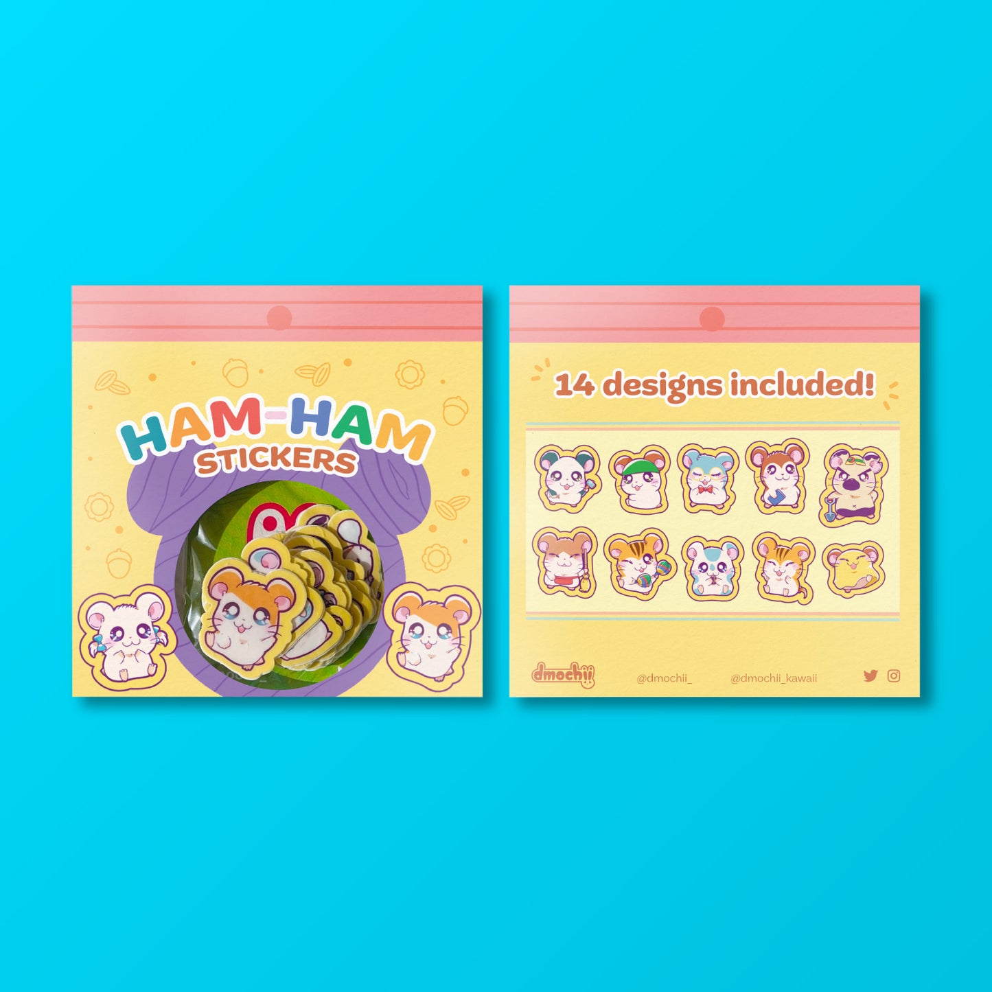 HamHam Sticker Pack