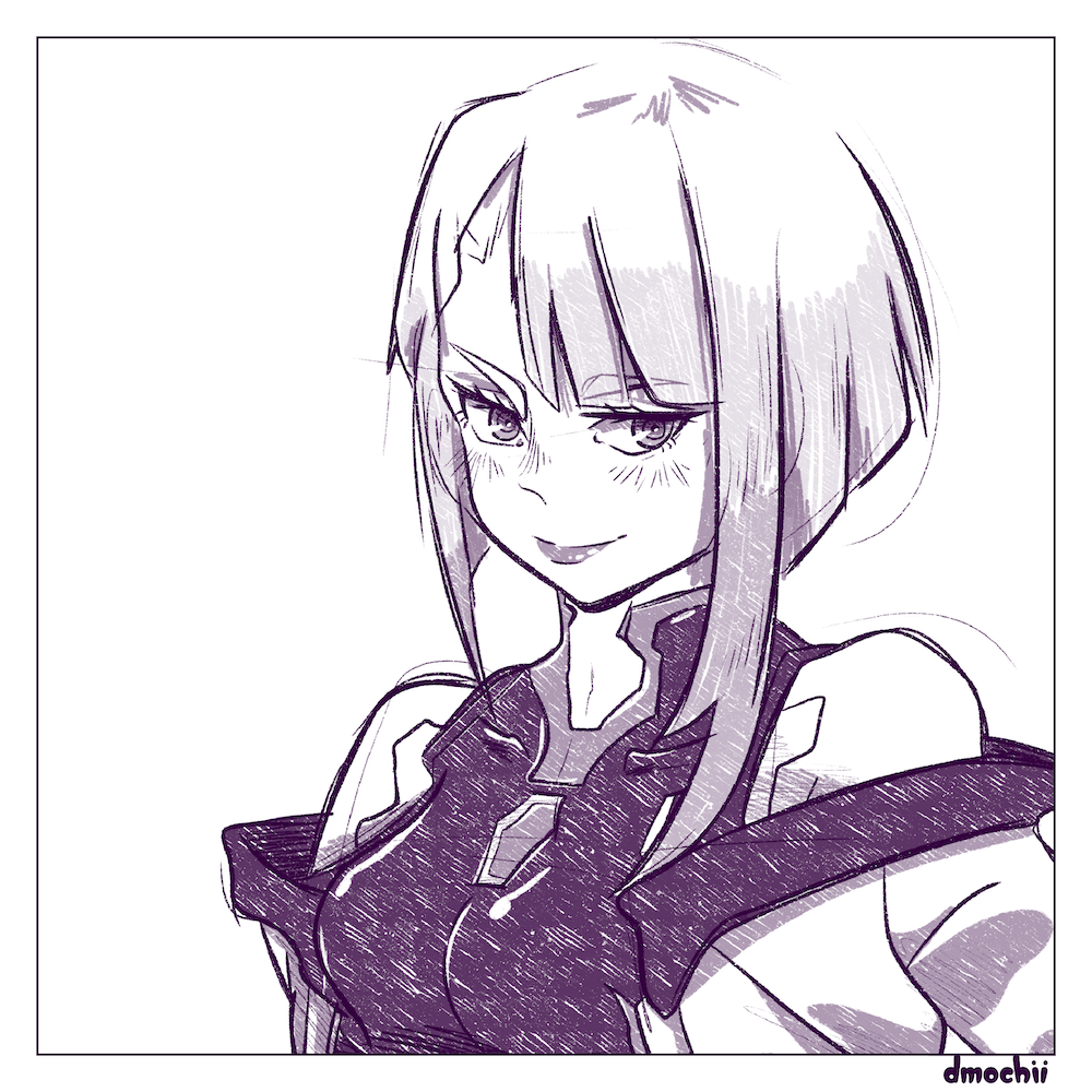 Cyber Sketch Print 2