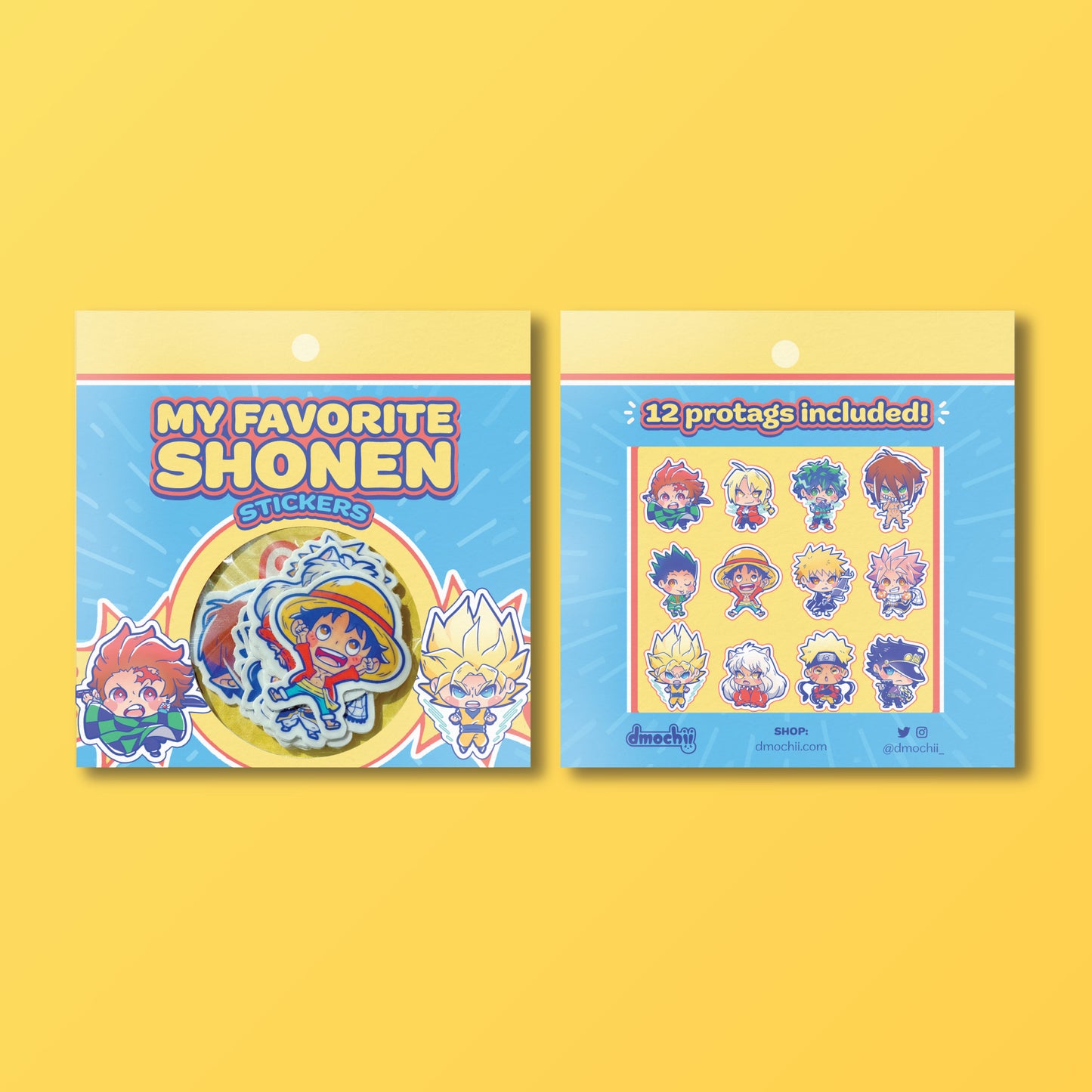 My Favorite Shonen Sticker Pack