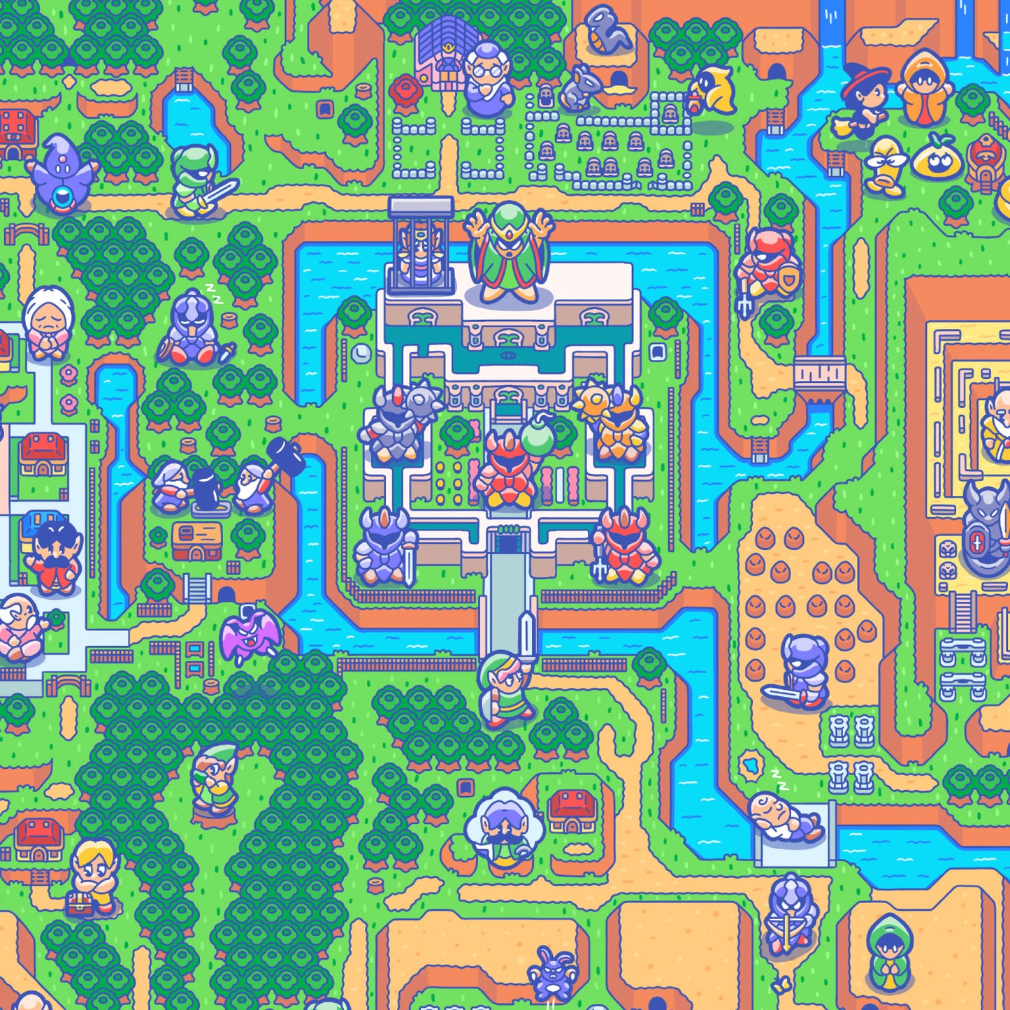 Past Link Map Print