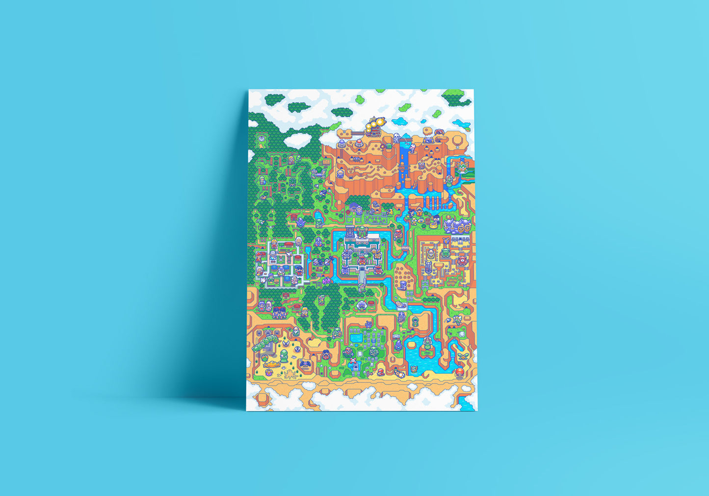 Past Link Map Print