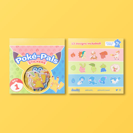 PokéPals Set 1 Sticker Pack