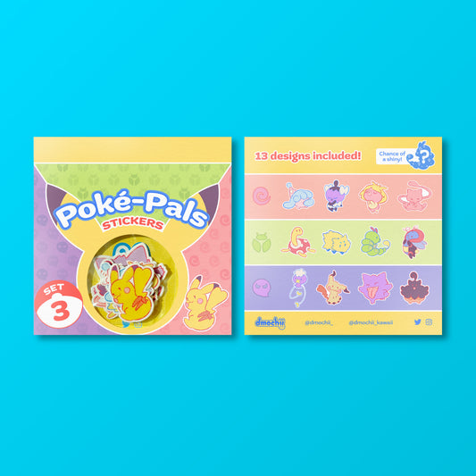PokéPals Set 3 Sticker Pack