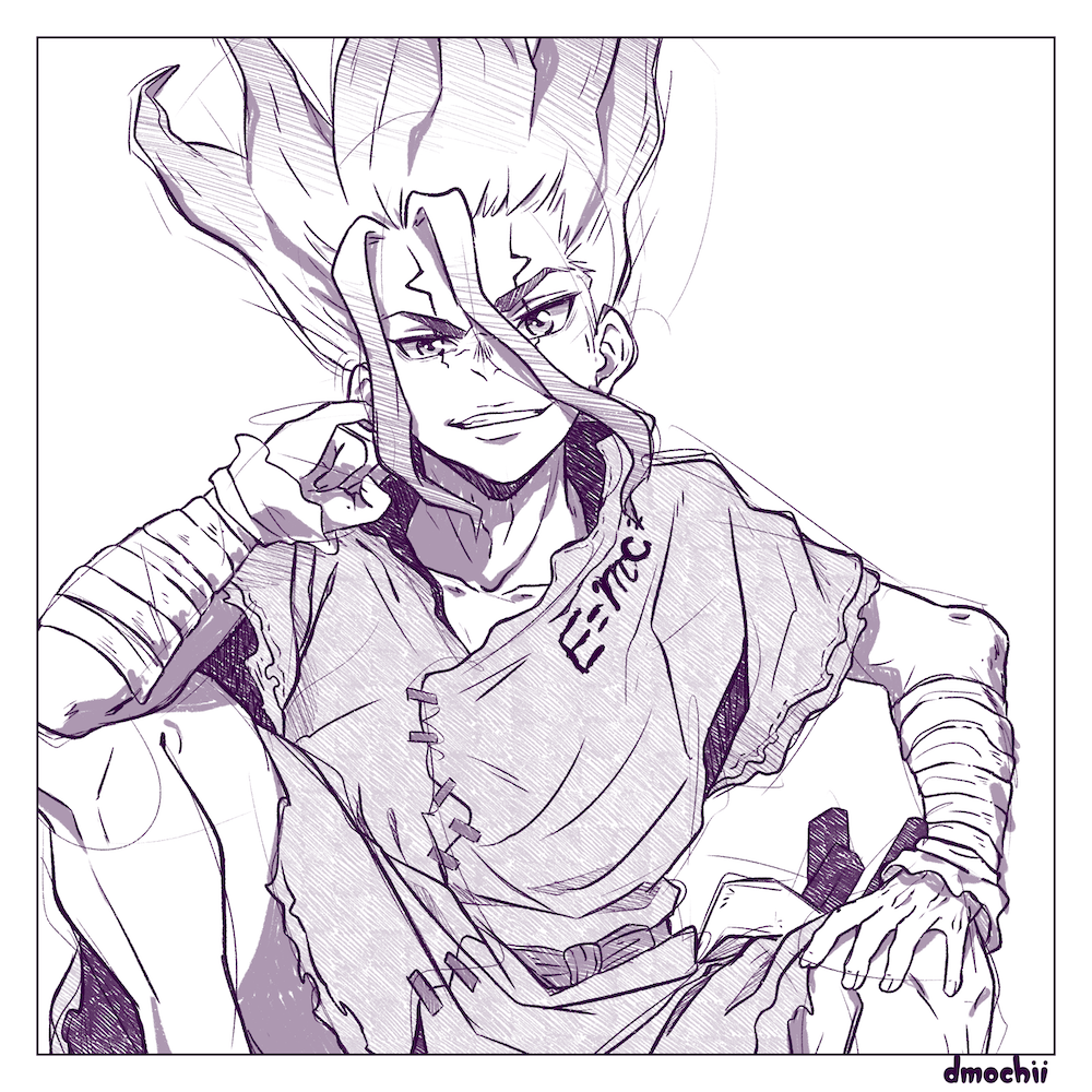 Stone Sketch Print