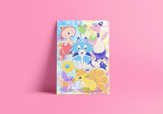 Shiny PokéPals Print