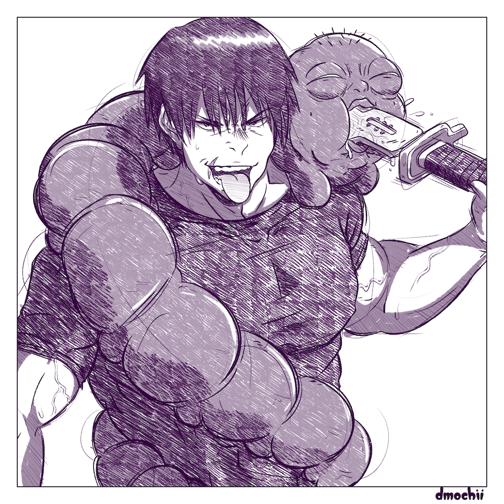 Jujutsu Sketch Print 10