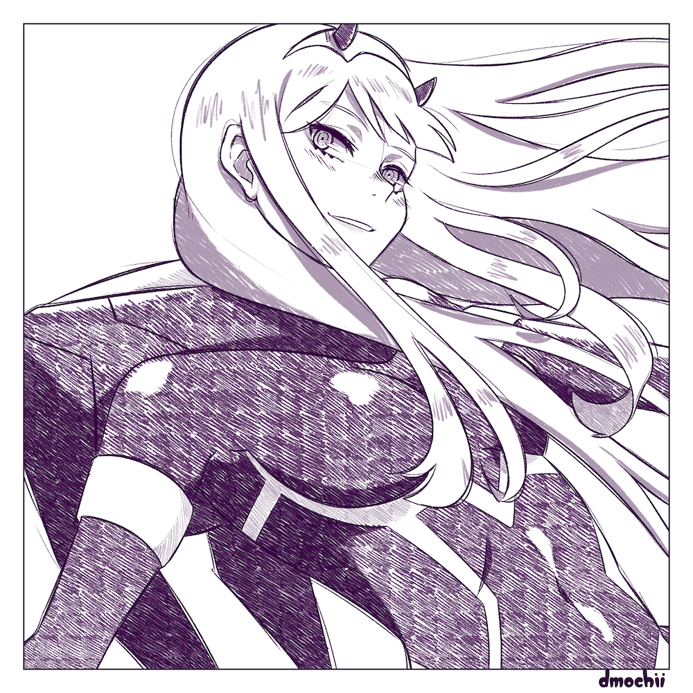 Darling Sketch Print 1