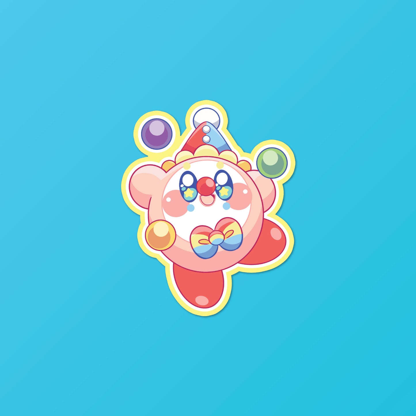Clown Poyo Sticker