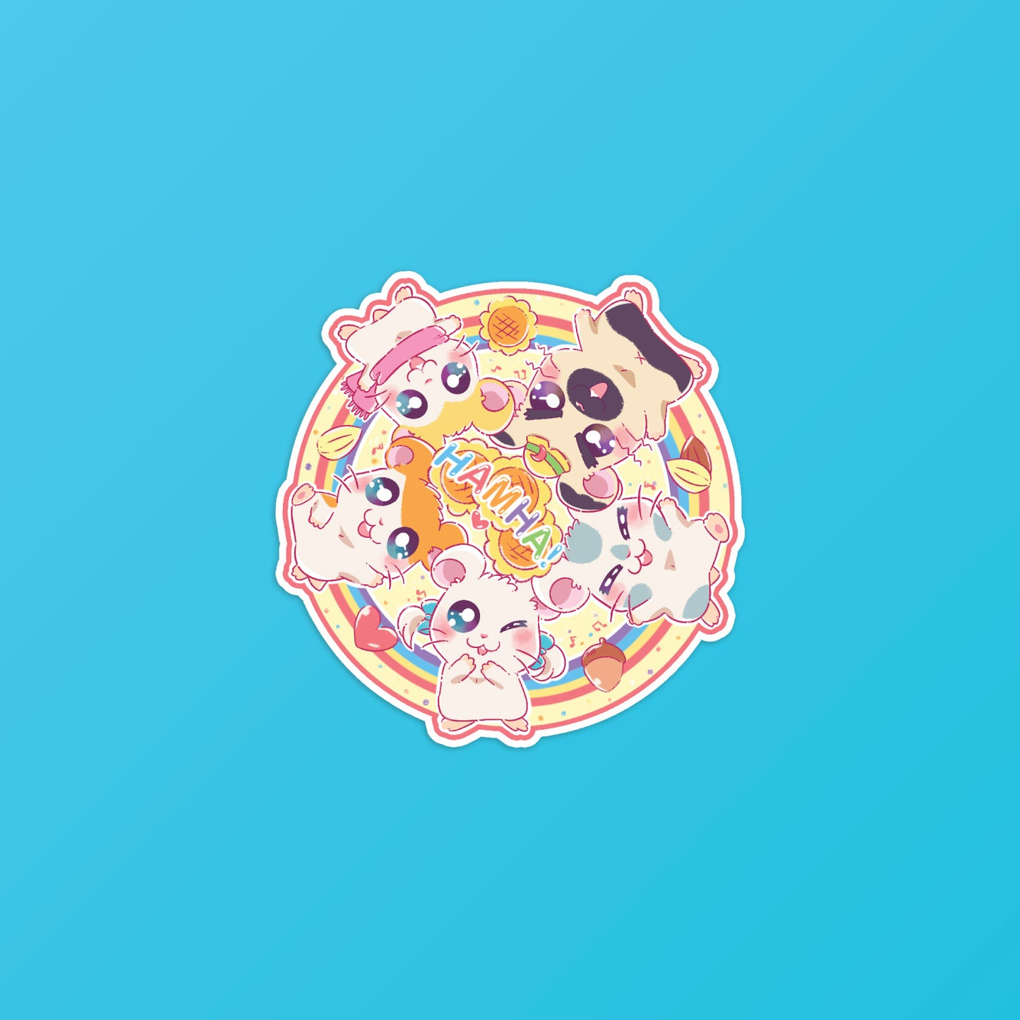 Hamha Sticker