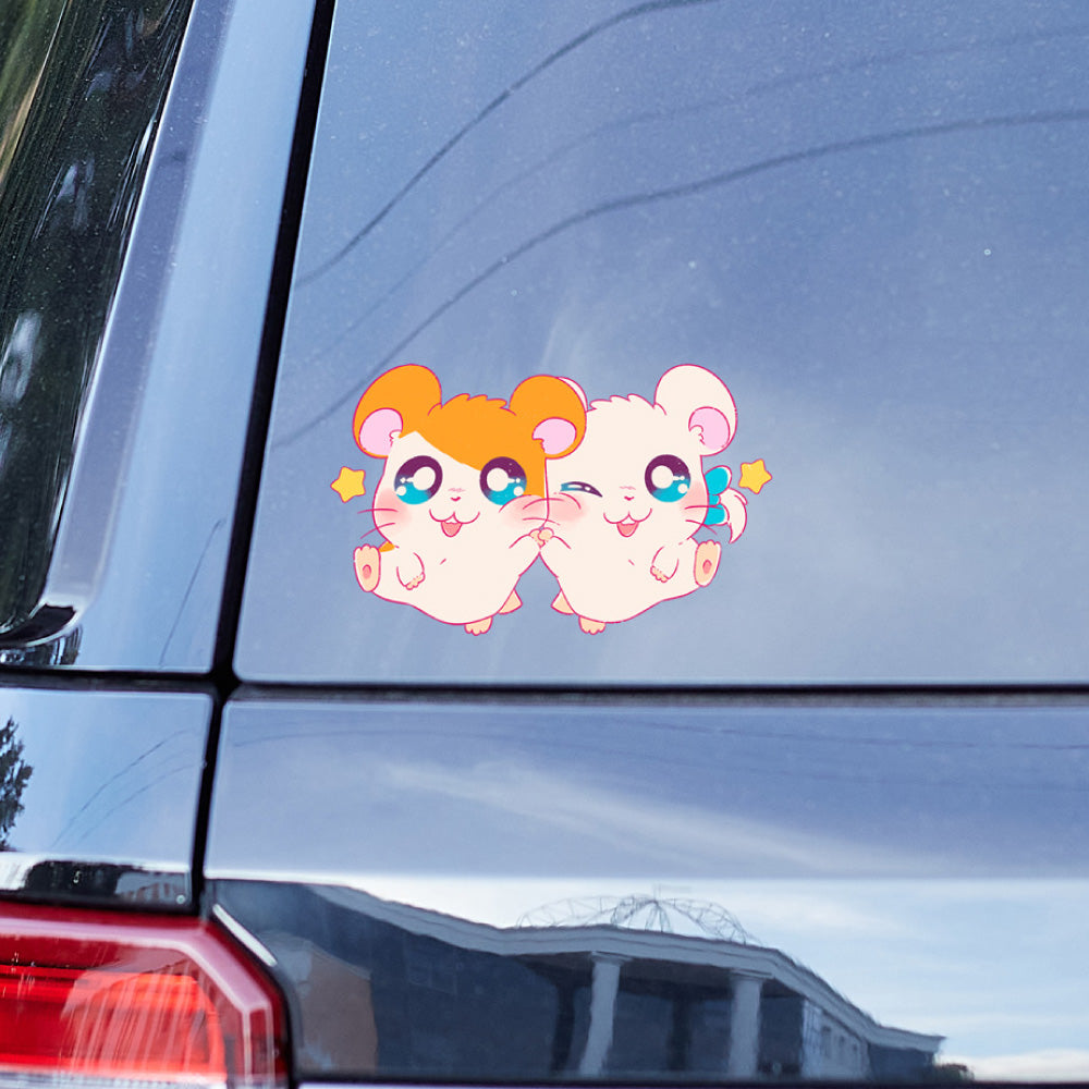 Double Hams Decal
