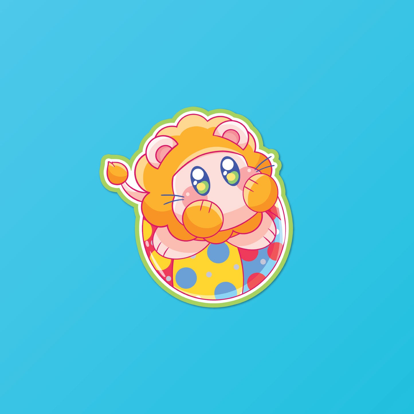 Lion Dee Sticker