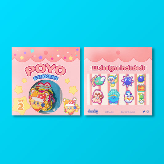 Poyo Set 2 Sticker Pack