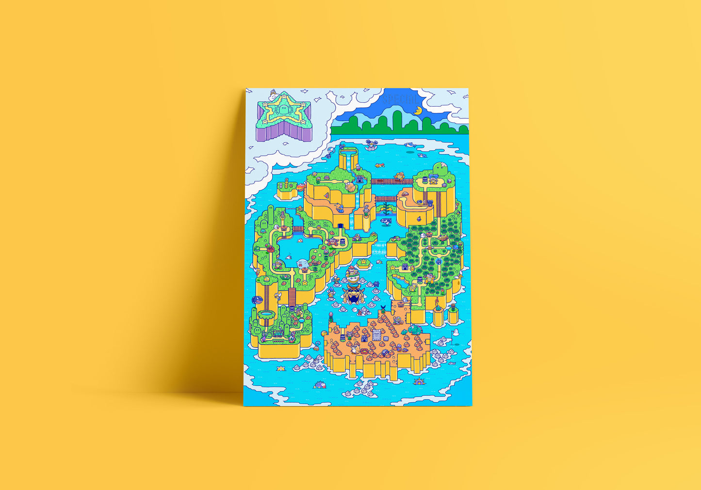 Super World Print