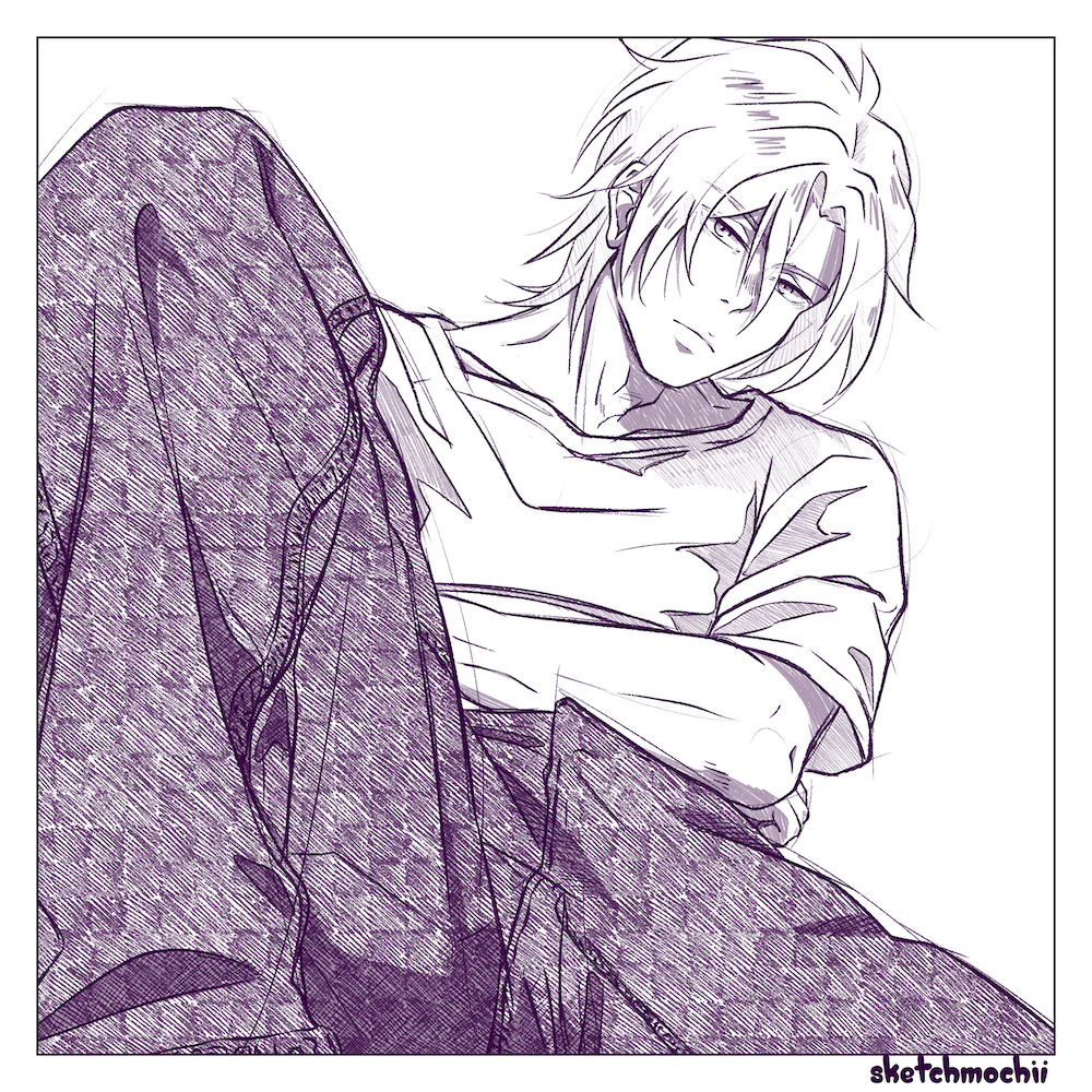 Banana Sketch Print 1