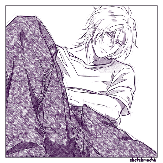 Banana Sketch Print 1