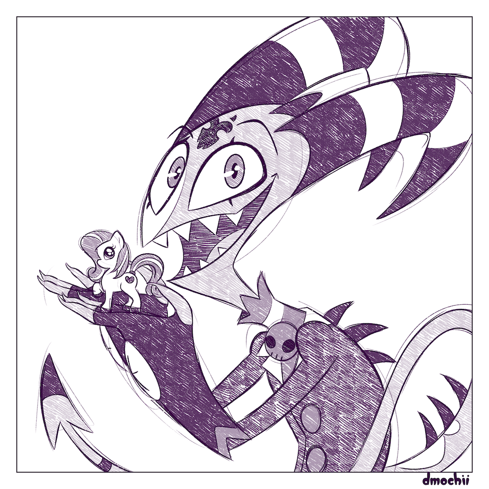 Hell Boss Sketch Print 2