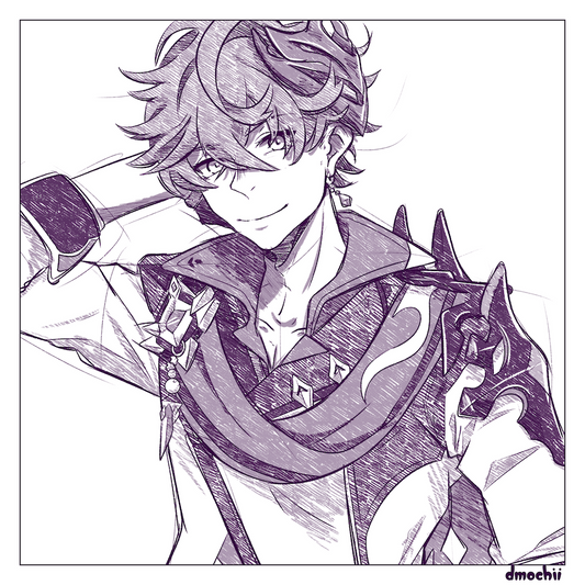 Impact Sketch Print 1