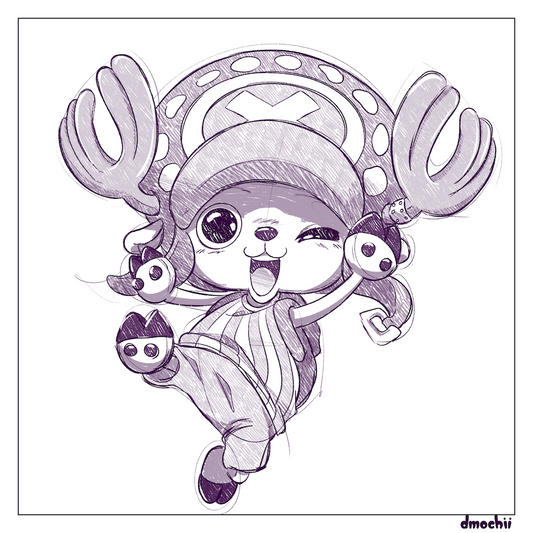 Piece Sketch Print 9