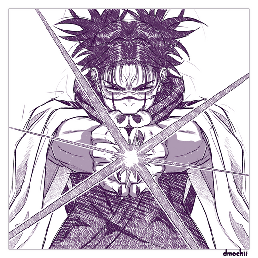 Jujutsu Sketch Print 9