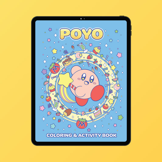 Poyo Digital Coloring Book (PDF Download)