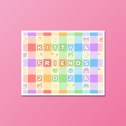 Kitty & Friends 2026 Calendar