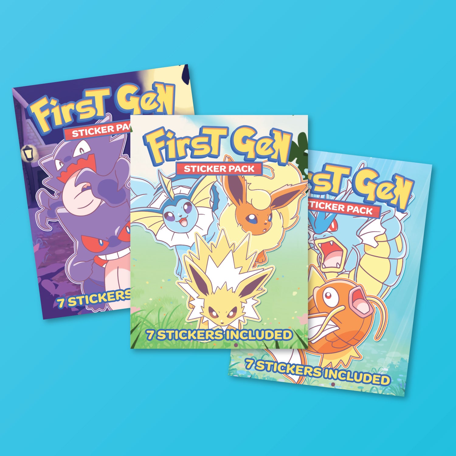 Sticker Booster Pack - Gen 1 – Dmochii