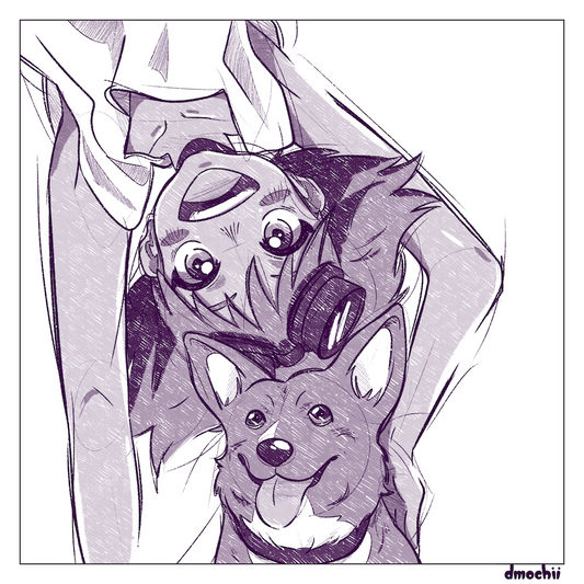 Cowboy Sketch Print 1