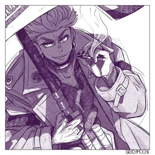 Gachi Sketch Print 1