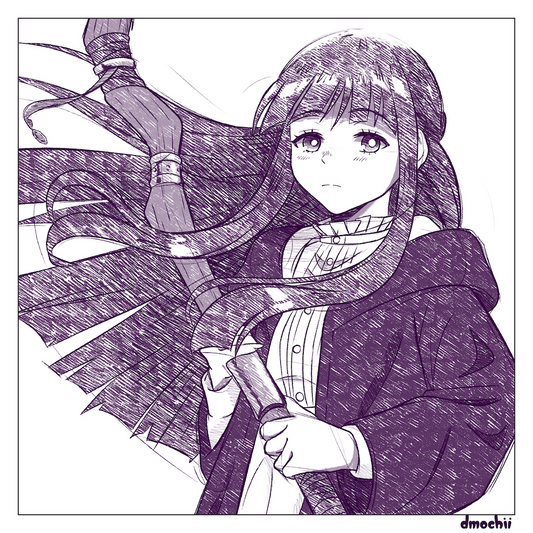 Mage Sketch Print 1