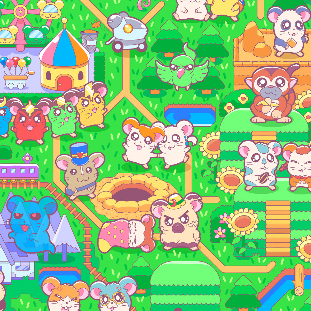 Ham Heartbreak Map Print