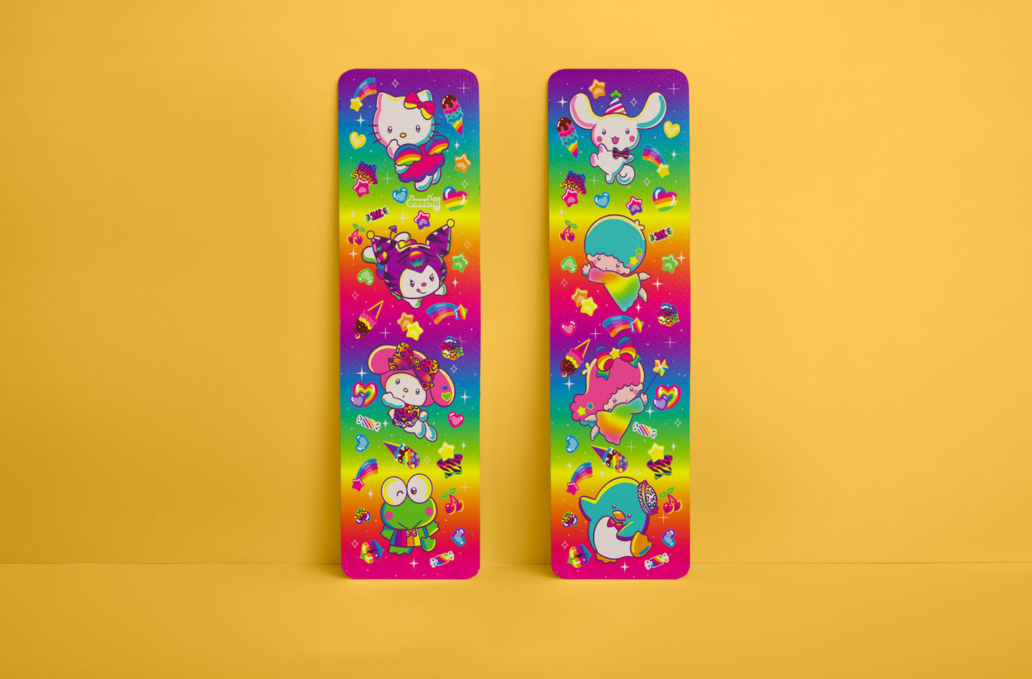 Hello Colorful Friends Bookmark