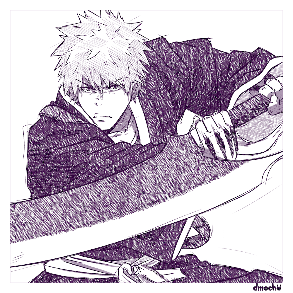 Bleach Sketch Print 2