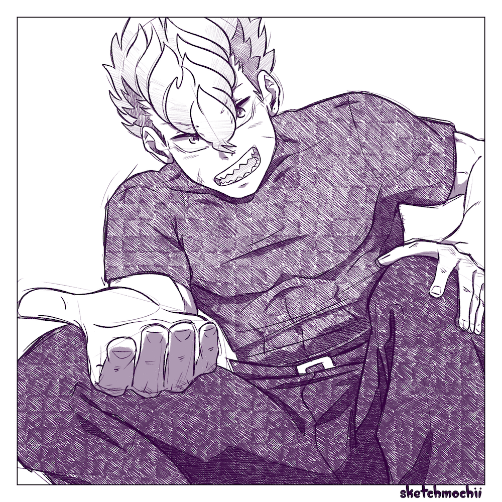 Kaiju Sketch Print 6