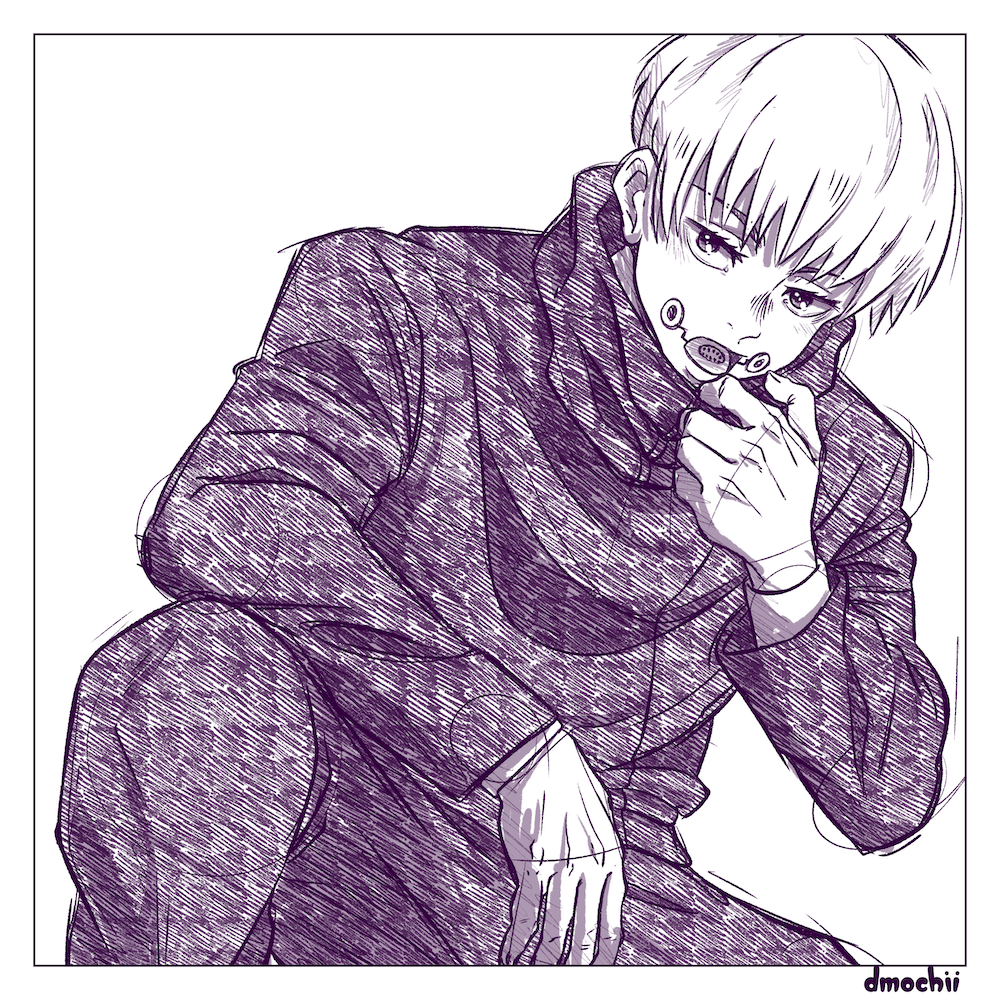 Jujutsu Sketch Print 8