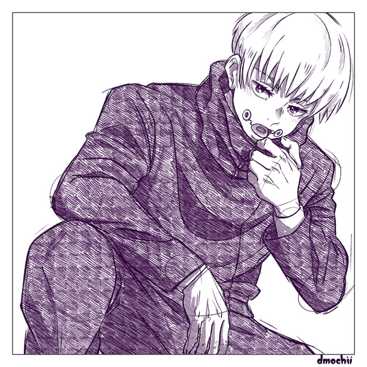 Jujutsu Sketch Print 8