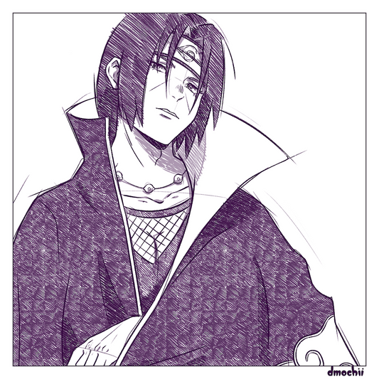 Ninja Sketch Print 3