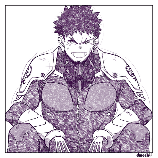 Kaiju Sketch Print 2