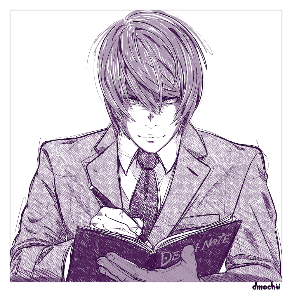 Death Sketch Print 1