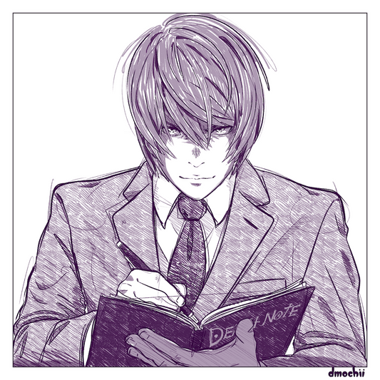 Death Sketch Print 1