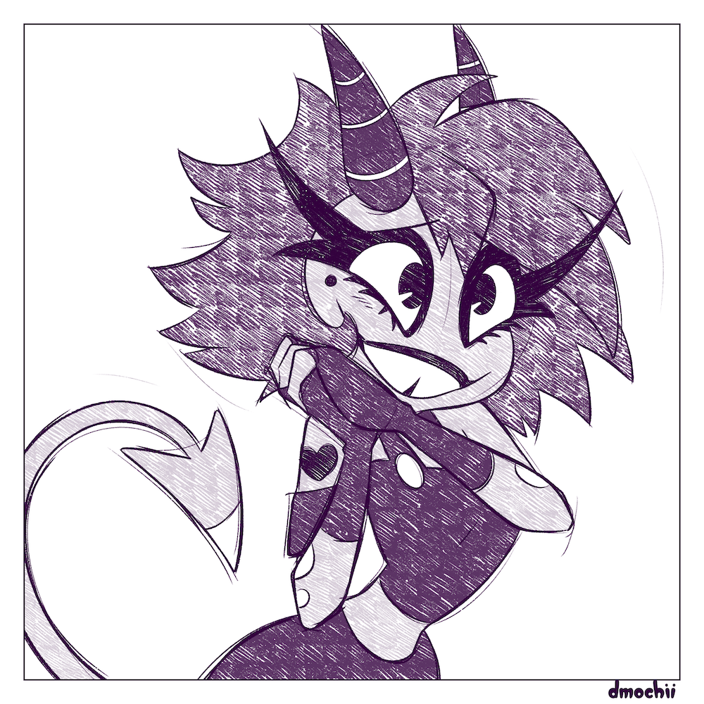 Hell Boss Sketch Print 3