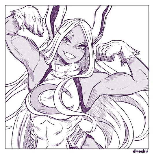 My Hero Sketch Print 12