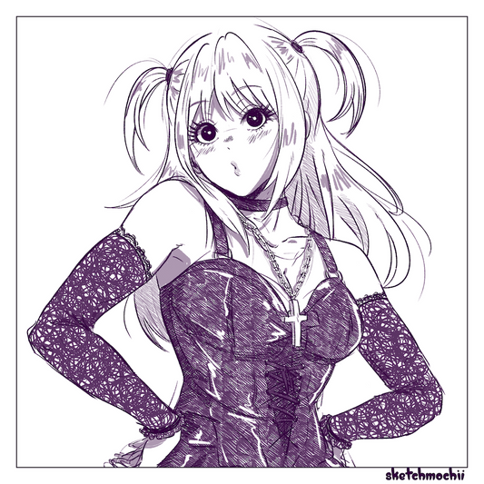 Death Sketch Print 3