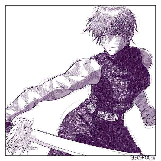 Jujutsu Sketch Print 12